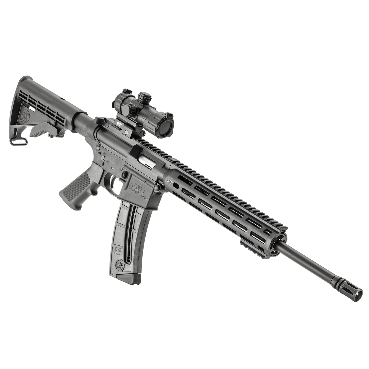 RIFLE M&P 15-22 CALIBRE .22 LR - PLATAFORMA AR - CAPACIDAD 25 TIROS